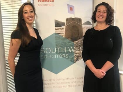 WBW Partners Laura Brutti and Susannah Bower Partner promotions for Susannah Bower (left) and Laura Brutti (right)